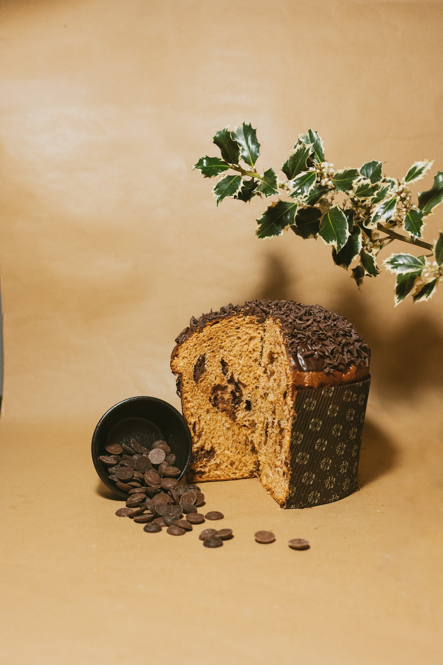 Panettone ai Due Cioccolati